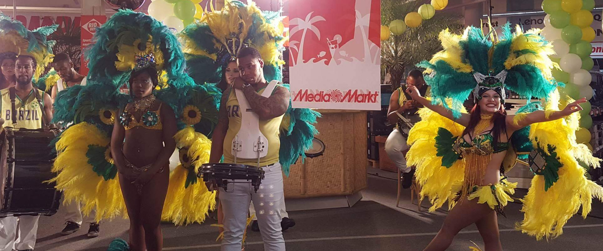 Tropisch decor Braziliaanse Feest